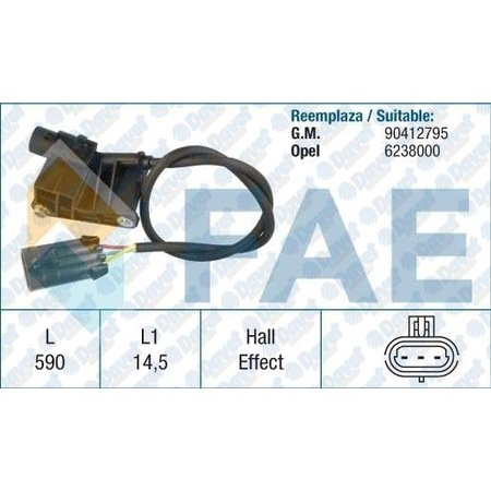 EKSANTRIK DEVIR SENSORU X16XEL C16XE ASTRA F VECTRA B