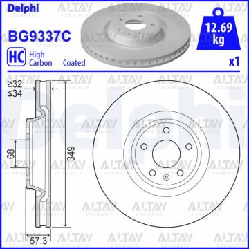FREN DISKI A4 / A5 / A6 / Q7 15=> (ADET)