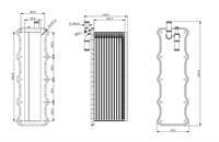 INTERCOOLER RADYATORU-MANIFOLD (VW CADDY 16-  GOLF 13-17  PASSAT 15-  POLO 13-18  AUDI A3 13-20  SEAT LEON 13-16  SKODA OCTAVIA 13-17)