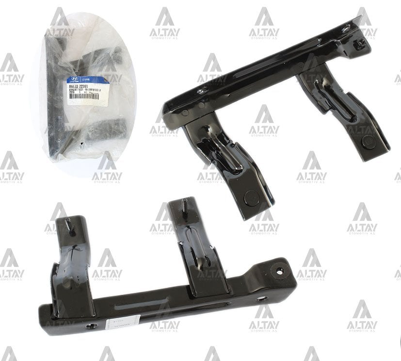 TAMPON BAĞLANTI BRAKETİ ACCENT ARKA  95-00 SOL