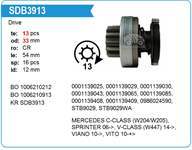 MARS DISLISI 13 DIS MERCEDES SPRINTER 06> VIANO 10> VITO 10> (ESKI NO : 1006210212)