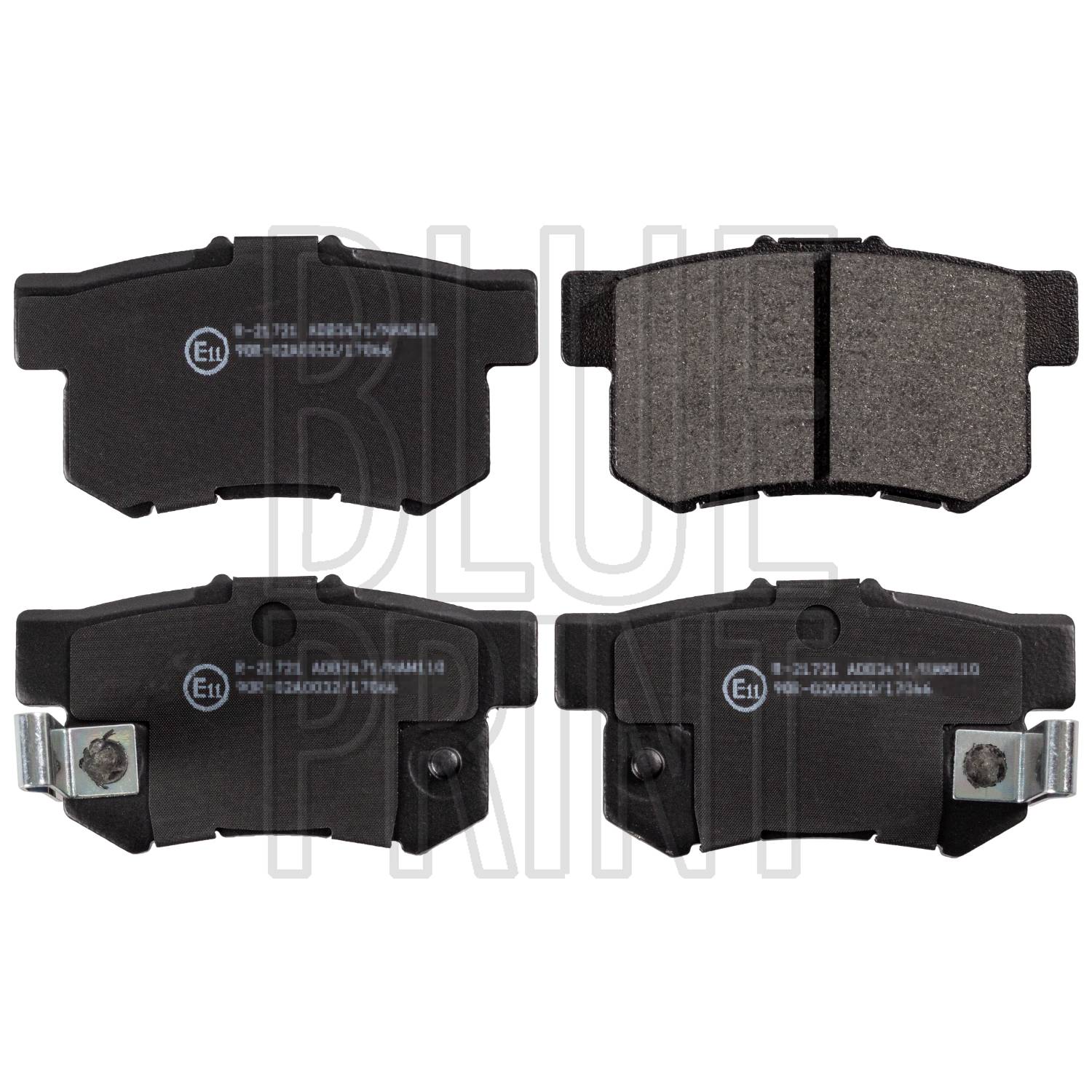 FREN BALATA CIVIC 06-16 SEDAN / ACCORD 99-03 / CRV 03=> / ROVER / SWIFT 06=> / SX4 DİSK ARKA