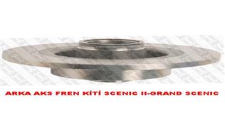 ARKA AKS FREN KİTİ SCENIC II-GRAND SCENIC