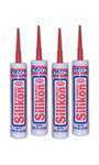 KIRMIZI ISI SILIKONU KARTUS RTV+300C° (290ml KARTUS)