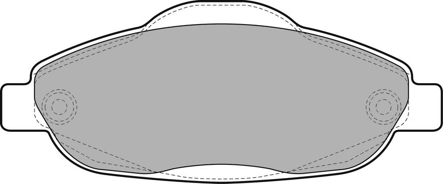 ON FREN BALATASI P308 P3008 1,4 16V / 1,6 16V / 1,6HDI 09 / 07>