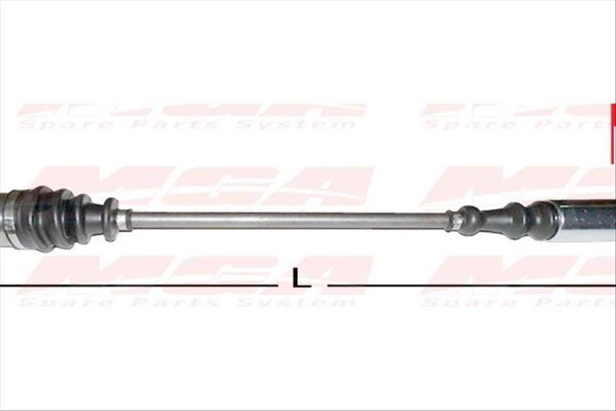 AKS SAG ( PEUGEOT : 106 CITROEN : AX SAXO 1.4 1.5D-- 99 205 1.0 4 BIJON ) ''ABSSİZ''