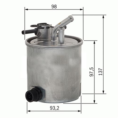 YAKIT FİLTRESİ RVI MAXİTY (WK939/15) x