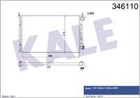 SU RADYATÖRU KLIMALI MEKANIK (FIAT: DOBLO  CARGO 1.4 05- / 1.6-1.9D 01- )