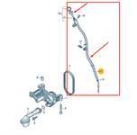 YAG CUBUK BORUSU+CUBUGU CADDY GOLF VI JETTA LEON OCTAVIA YETI RAPID IBIZA 1.6 2.0 TDI CFJA CFHC CLCB CAYB CAYC
