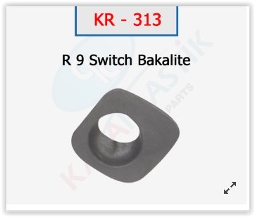 KONTAK YUVA PLASTİĞİ R9