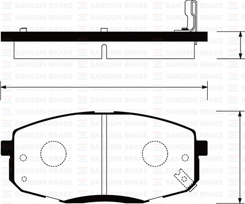 ÖN BALATA HYUNDAI İ30 1.4-1.6-2.0-1.6 CRDI-2.0 CRDI 07=> KIA CEED 06=> (GDB3342-GDB3450)