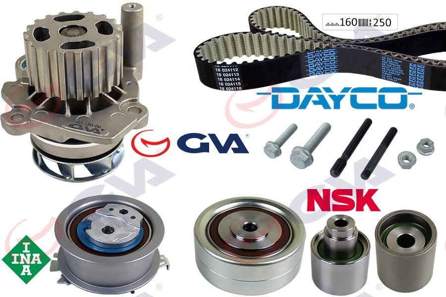 Devirdaimli Triger Seti Crafter-T6-A3-Jetta-Caddy-Polo-Passat 1.6-2.0 Tdı Cayb/C/D- Caab/C-Ckub-Cffb Cfwa-Caga