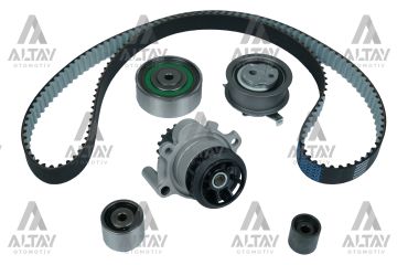 TRİGER SETİ + DEVİRDAİM CADDY / TRANSPORTER T6 / POLO / GOLF6 / JETTA / PASSAT / CRAFTER / AMAROK / A3 / A4 / LEON 10=> CAYB-CAYC-CAYD-CAAB-CAAC-CKUB-CKTB-CFFB-CFWA-CAGA-CDCA-CDBA-CNFB-CSHA-CNEA 1.2 TDİ-1.6 TDİ-2.0 TDİ (DAYCO HT SİLİKONLU KAYIŞLI)