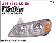 ON FAR SAG NISSAN MAXIMA 00-