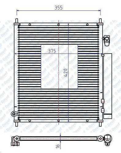 Klıma Radyatoru Honda Jazz 02>08