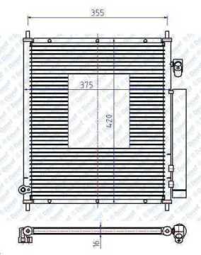 Klıma Radyatoru Honda Jazz 02>08