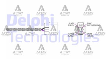 SENSÖR OKSİJEN ACCENT 00-06 / ERA / GETZ / ELANTRA / RIO / CERATO / SPORTAGE / CEED