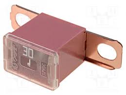 (0475030) YAN AYAKLI SİGORTA 30 AMPER PEMBE