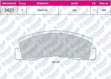 ON FREN BALATASI NIVA 1.7