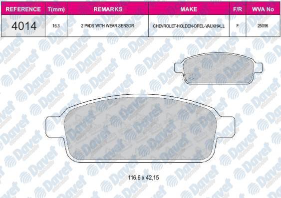 ARKA FREN BALATASI ASTRA J CRUZE MOKKA