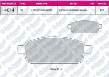 ARKA FREN BALATASI ASTRA J CRUZE MOKKA