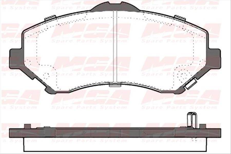FREN BALATASI ON ( FIAT : FREEMONT 2.0MJT / JEEP : CHEROKEE 2.8CRD / CHRYSLER : VOYAGER / DODGE : NITRO 2.8CRD 07-- )