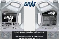 MOTOR YAĞI 5 LİTRE 5W30 TAM SENTETİK API SL / CF