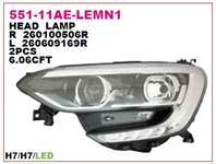 ON FAR SOL RENAULT MEGANE IV 2016- JOY PAKET ALT SIRASI LEDLI