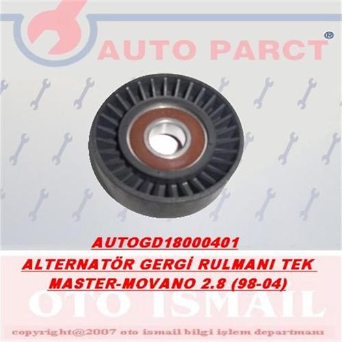 (x) (RN401) ALTERNATÖR GERGİ RULMANI TEK MASTER-MOVANO 2.8 (98-04)