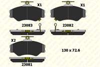 On Fren Balatası H100 Mınıbus 1994 2005 H100 Kamyonet 1993 2003