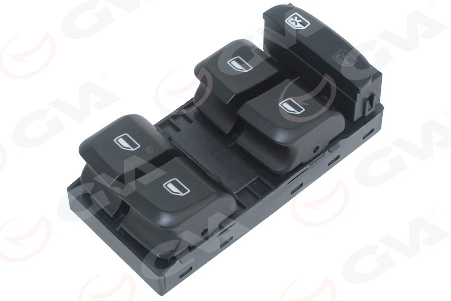 CAM AÇMA ANAHTARI AUDI A4-A5-Q5 (08-) (DÖRTLÜ-NİKELAJSIZ - SÜRÜCÜ)