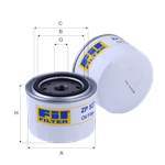 YAG FILTRESI SAMARA NIVA R12 EM 1,3 Dis çap [mm]: 94; Yükseklik [mm]: 73; Conta çapi [mm]: 62,4, 71,6; Disli ölçüsü: 3/4-16 UNF; Bypass valfi açma basinci [bar]: 1