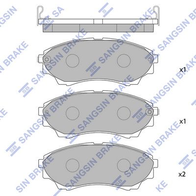 Ön Balata Ranger 2.5Td (02-06) 2.5Tdci 06=> 3.0Tdci 06=> Mazda B-Serıe 2.5 D-2.5Tdci-3.0Tdci 06=> (G