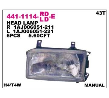 FAR T4 TRANSPORTER  93-03 SOL (KOMPLE ÇERÇEVELİ)