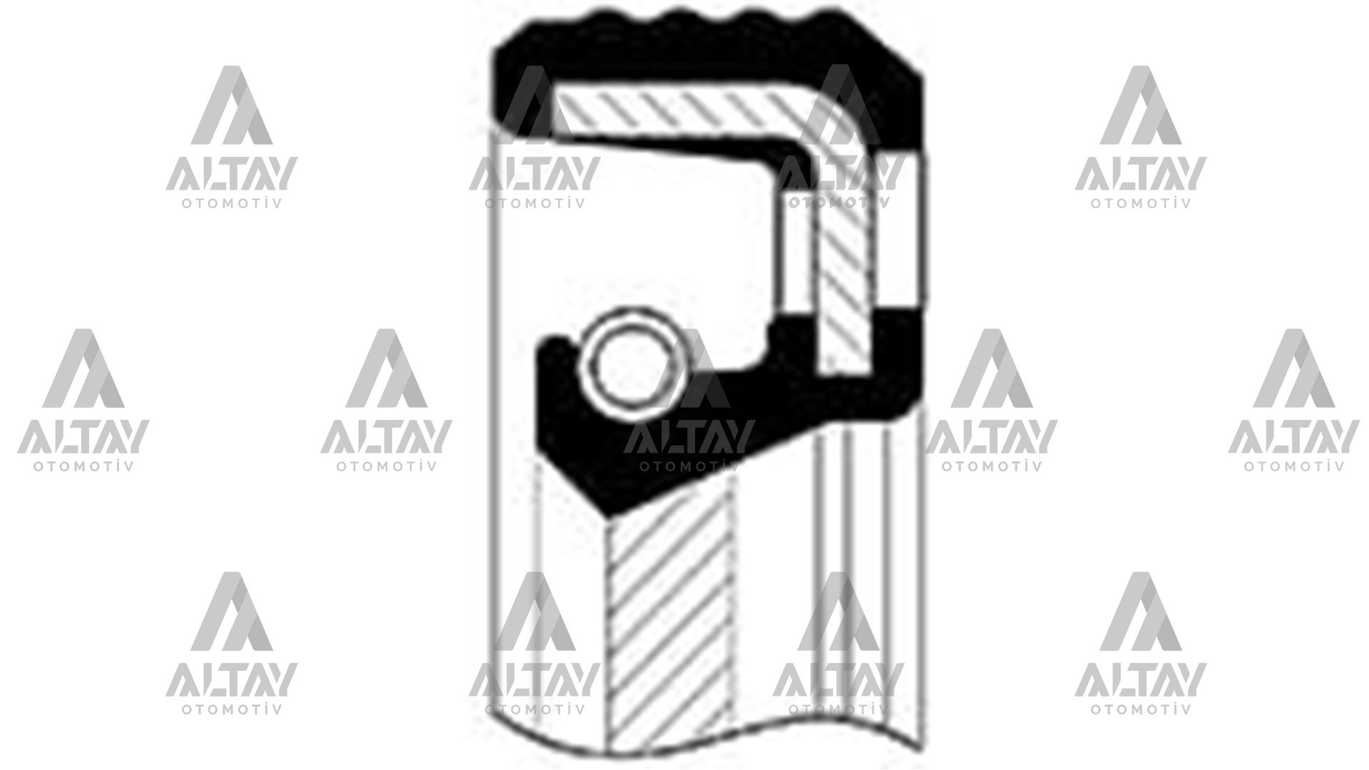 KEÇE EKSANTRİK BERLINGO / PARTNER / SCUDO 1.9D 95=> 1.6 ZETEC (35x50x7)