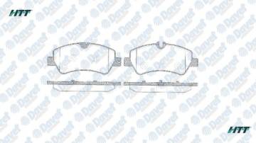 Arka Fren Balatası Transıt Custom V362 V347 V348 2,2Tdcı 12 /> (Arka Tek Teker) Fıslı