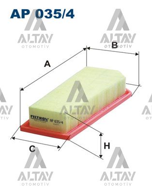 HAVA FİLTRESİ W204 / W207 / W212 C SERİ E SERİ 93-02