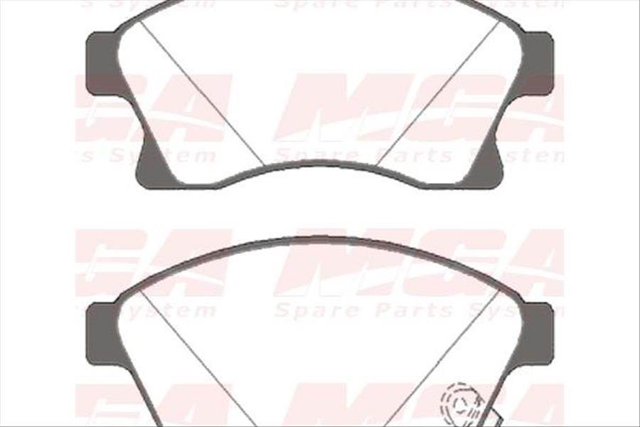 Balata Fren On-(Opel: Astra-J 09>12/Chevrolet: Cruze 09>12/Aveo 11>12 15 Jant )