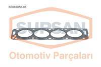 SILINDIR KAPAK CONTASI (SACLI OZEL KLINGRIT) EXPERT JUMPY SCUDO< 00 P306 P405 YM P406 XANTIA ZX XSARA XUD9TE / TF (83,00MM) / (1,44MM) 3 CENTIK