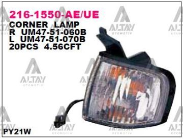 SİNYAL LAMBASI B2500 03-07 BEYAZ DUYSUZ SOL