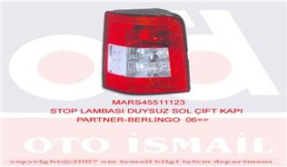 STOP LAMBASI DUYSUZ SOL ÇİFT KAPI PARTNER-BERLINGO 06=>