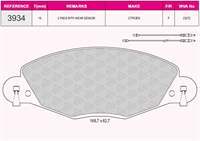 ON FREN BALATASI FISLI C5 2.2 HDI 3.0 V6 HB / SEDAN