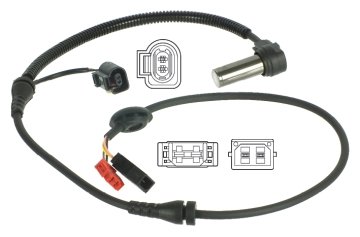 ABS SENSORU ON SAG / SOL OCTAVIA PASSAT SUPERB 97>08 A4 99>01