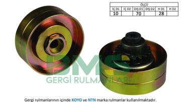 Alternatör Gergi Rulmanı Clıo 1.8 16V (91-98) Laguna 1.8-2.0 (95-01)-Megane 2.0İ 96=>