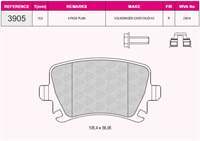ARKA FREN BALATASI A3 TUM MODELLER 05 / 03> A4 PASSAT 1,6FSI / 1,9TDI / 2,0TDI 95>16
