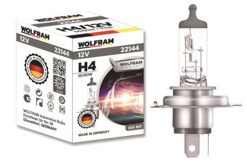 AMPUL 12V H4 60/55 P43t STANDART IŞIK TIRNAKLI P43t 64193