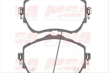 Balata Fren On-(Toyota: Corolla 2013>2015 / Aurıs 2013>2015 / Corolla 17>19 )  **Full Sekmanlı**