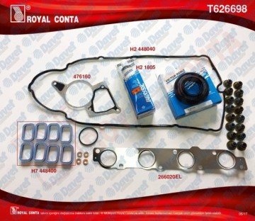 UST TAKIM CONTA S.K.C HARIC (REINZ KECELI SUBAP LASTIKLI) BOXER III JUMPER III 06> 22DT PUMA (2.2HDI 16V) DUCATO 2.2JTD 100CV EURO4 MOTOR 06>12