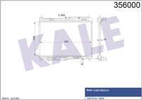Su Radyatörü  (Ford: Fıesta 1.4 Benzinli 08-12) 4 Vıtes Otomatik Şanzuman
