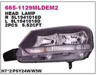 ON FAR SAG MOTORLU SIYAH SKODA YETI 13-